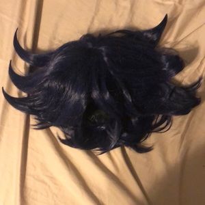 cosplay short purple wig